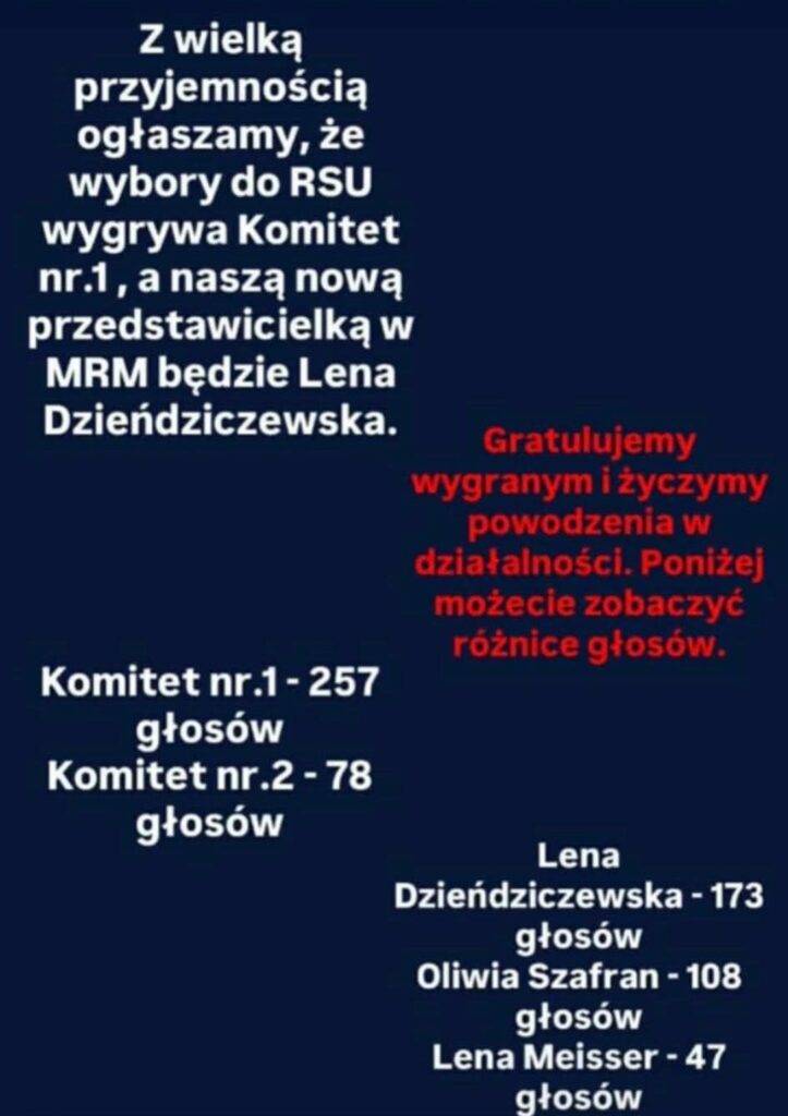 Plakat informacyjny