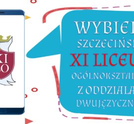 Plakat reklamujący Dzień Otwarty Szkoły