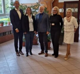 Przedstawiciele ZUT i ZSO nr 4