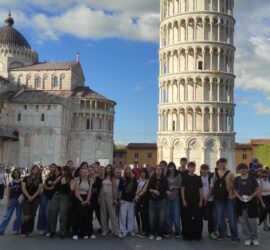 Uczniowie w trakcie wycieczki do Włoch (1)